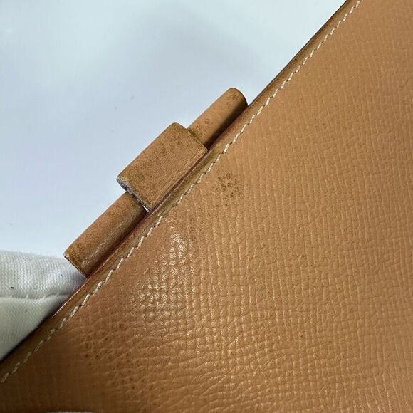 Hermes Tan Leather Notebook Agenda Cover Holder - Picture 10 of 16